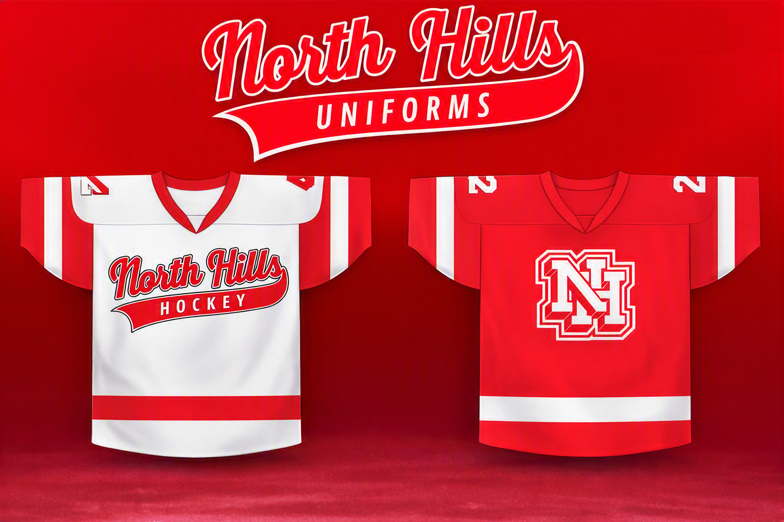 North Hills Uniforms Banner